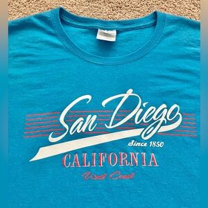 Early 1990s San Diego California Vacation T Shirt Womens Large Vintage